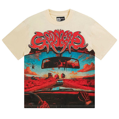 GODSPEED Driving Racing Car T-shirt