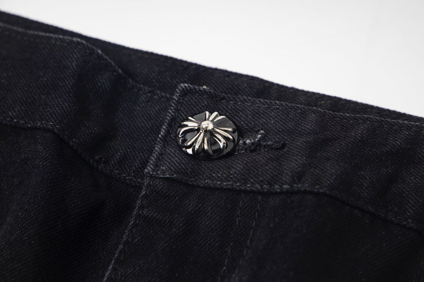 Chrome Hearts American street art cross with straight shaft Pants V10
