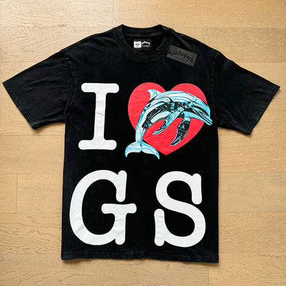 Godspeed Miami Dolphin T-Shirt Black