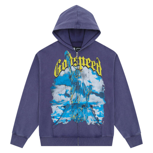 Godspeed Chrome Liberty Zip Hoodies