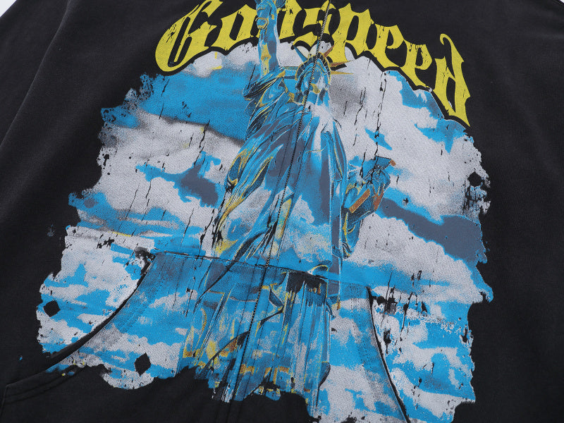 Godspeed Chrome Liberty Zip Hoodies