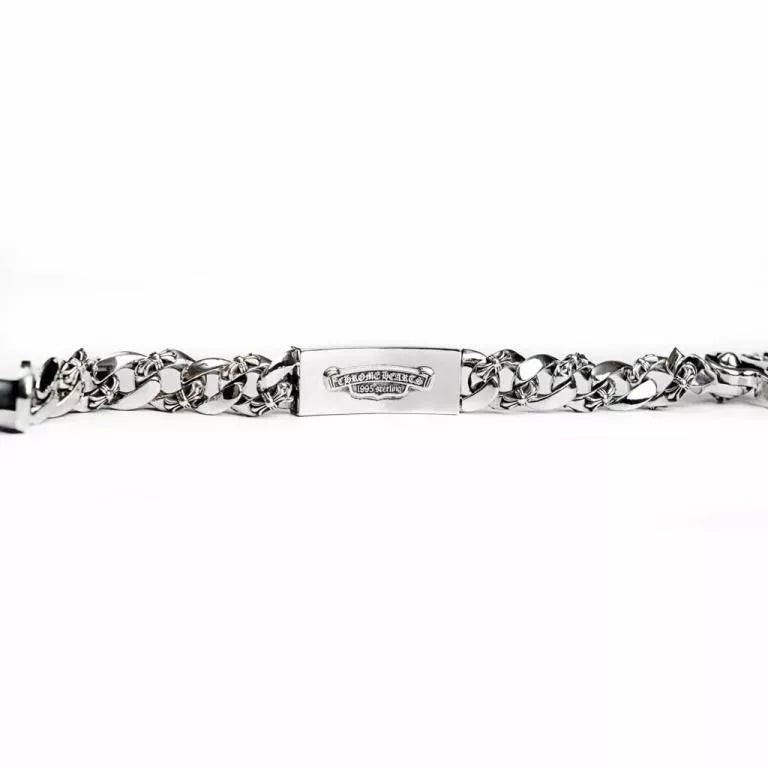 DAGGER ID FANCY LINK CLIP BRACELET 6