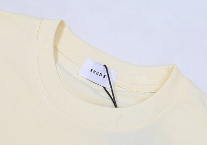 RHUDE Logo-Print Cotton T-Shirts