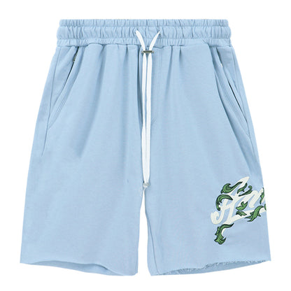 AMIRI Letter Logo Embroidery Shorts