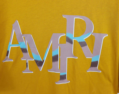 AMIRI Staggered Logo-Print Cotton-Jersey T-Shirts